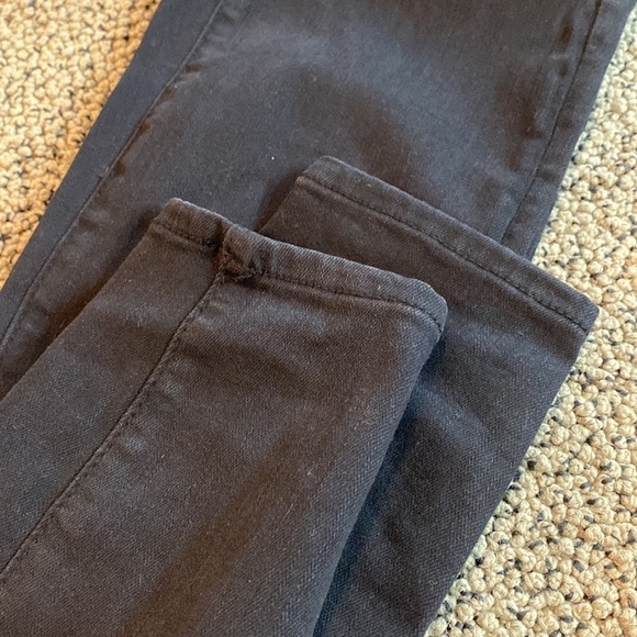American Eagle Next Level Stretch Black Skinny Jeans Size 00 Short- Like New - Picture 3 of 12